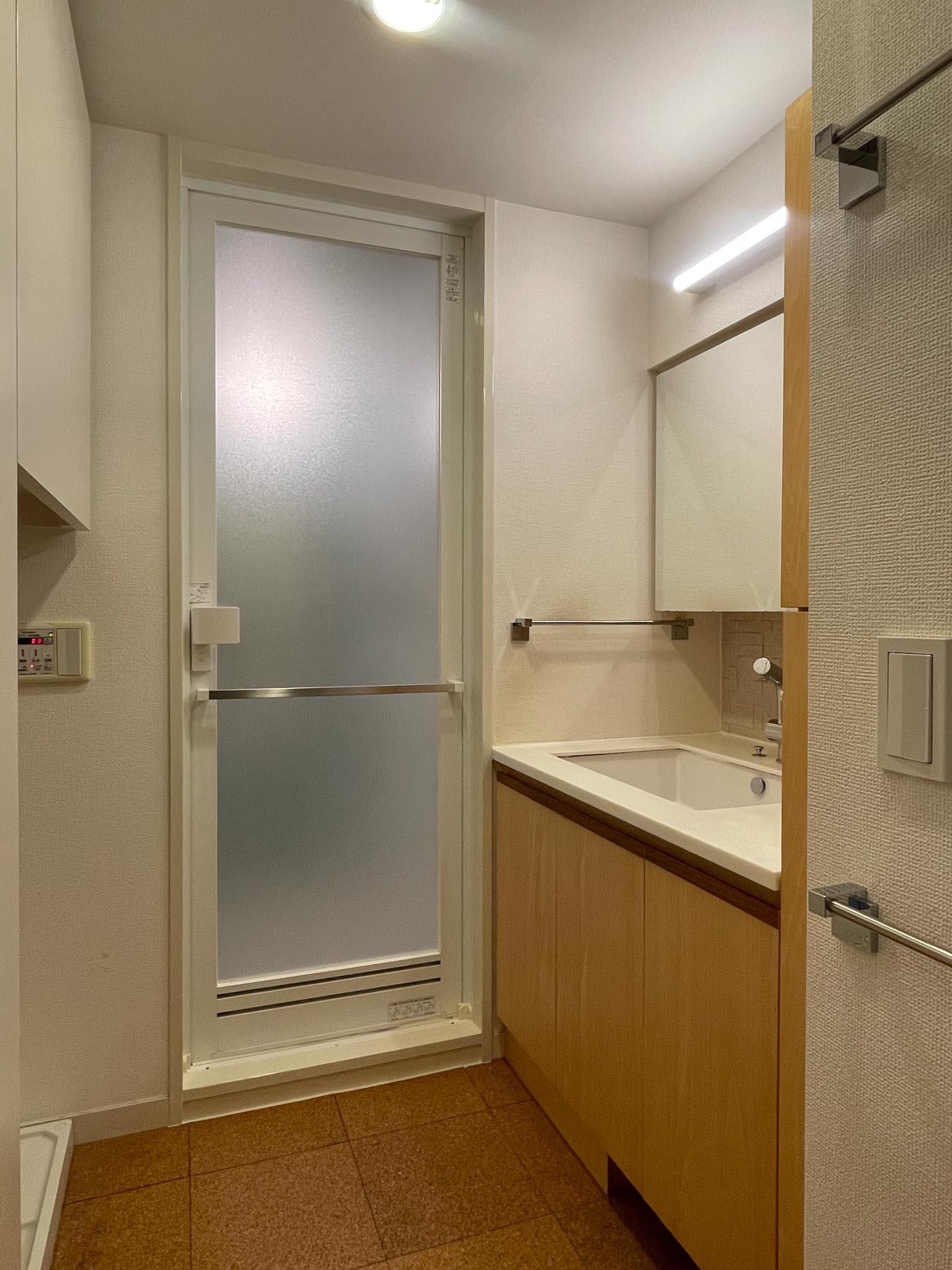 文京区千駄木の賃貸物件/洗面所