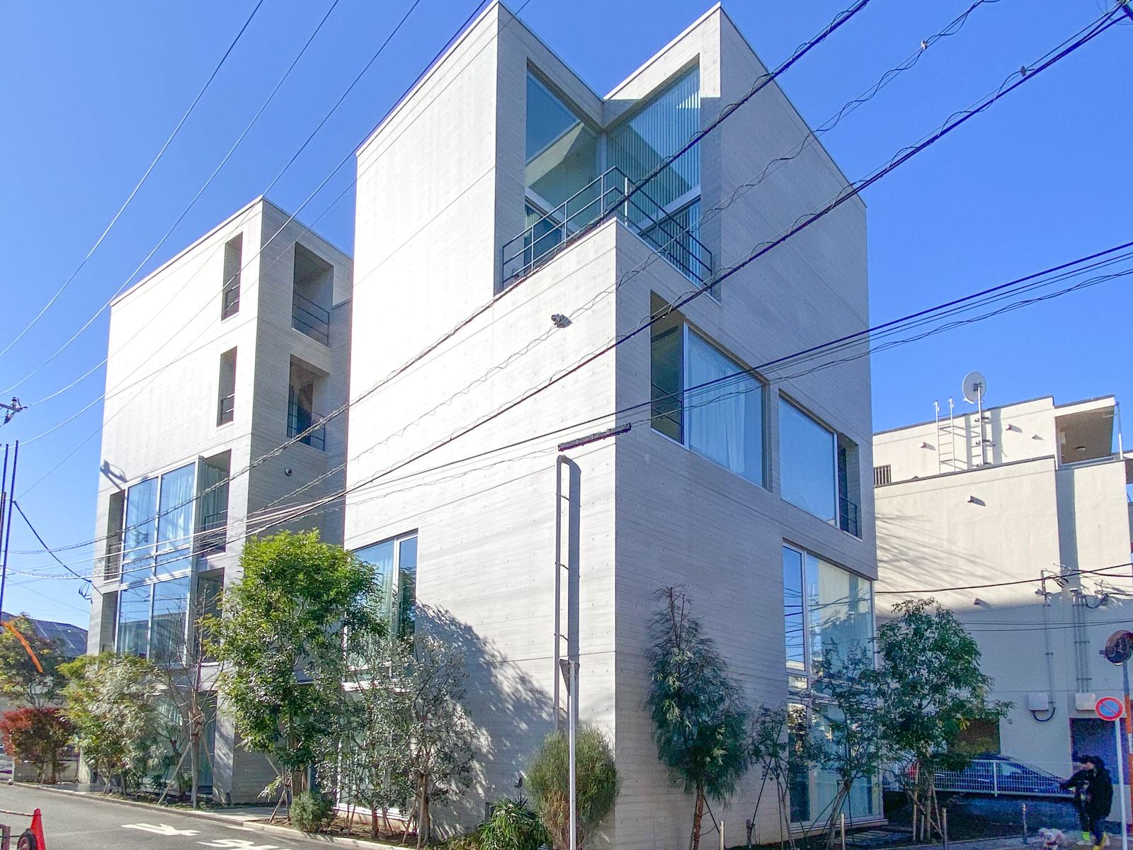 武蔵野市境南町の賃貸物件/存在感のあるマンション外観