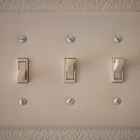 渋谷区代々木の賃貸物件/スイッチ。レトロなデザイン