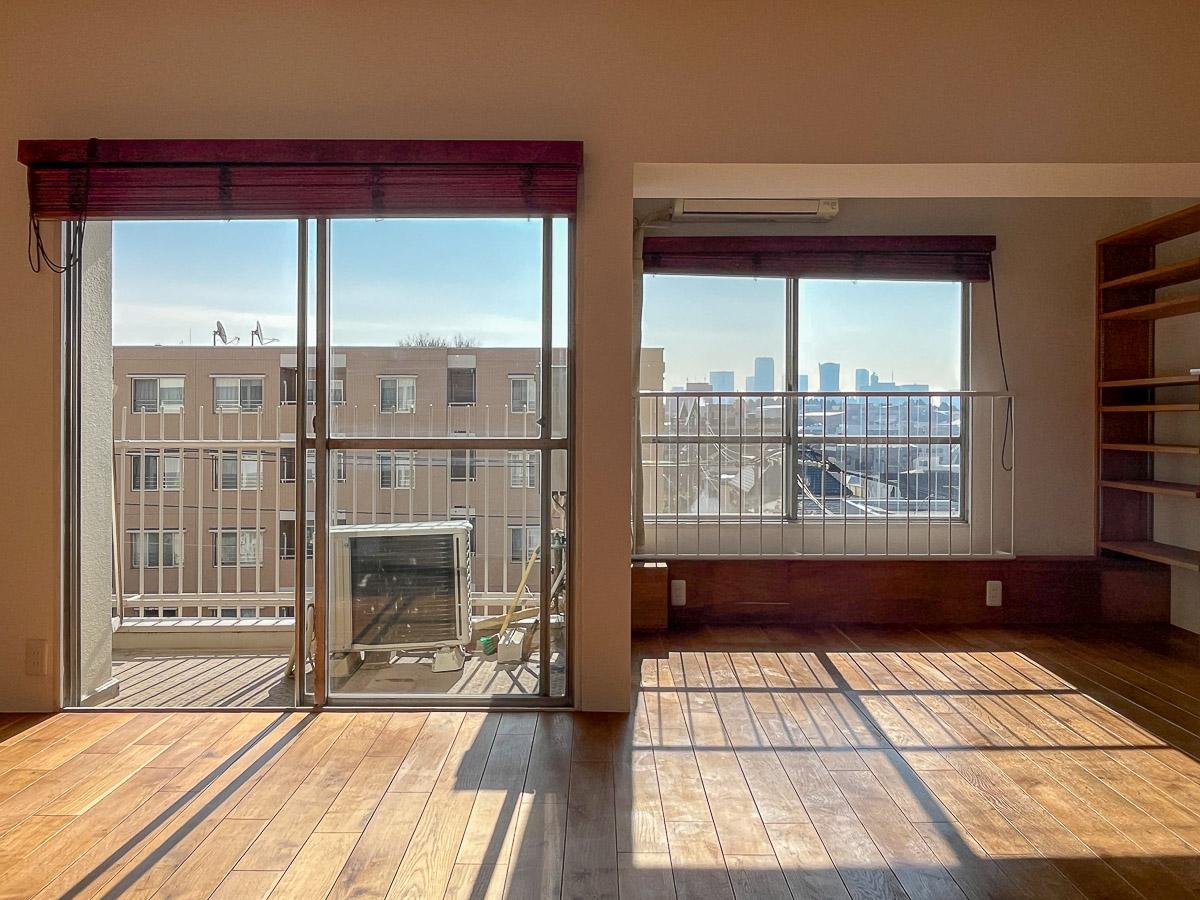 渋谷区代々木の賃貸物件/窪んだスペースは小さな居場所になりそう