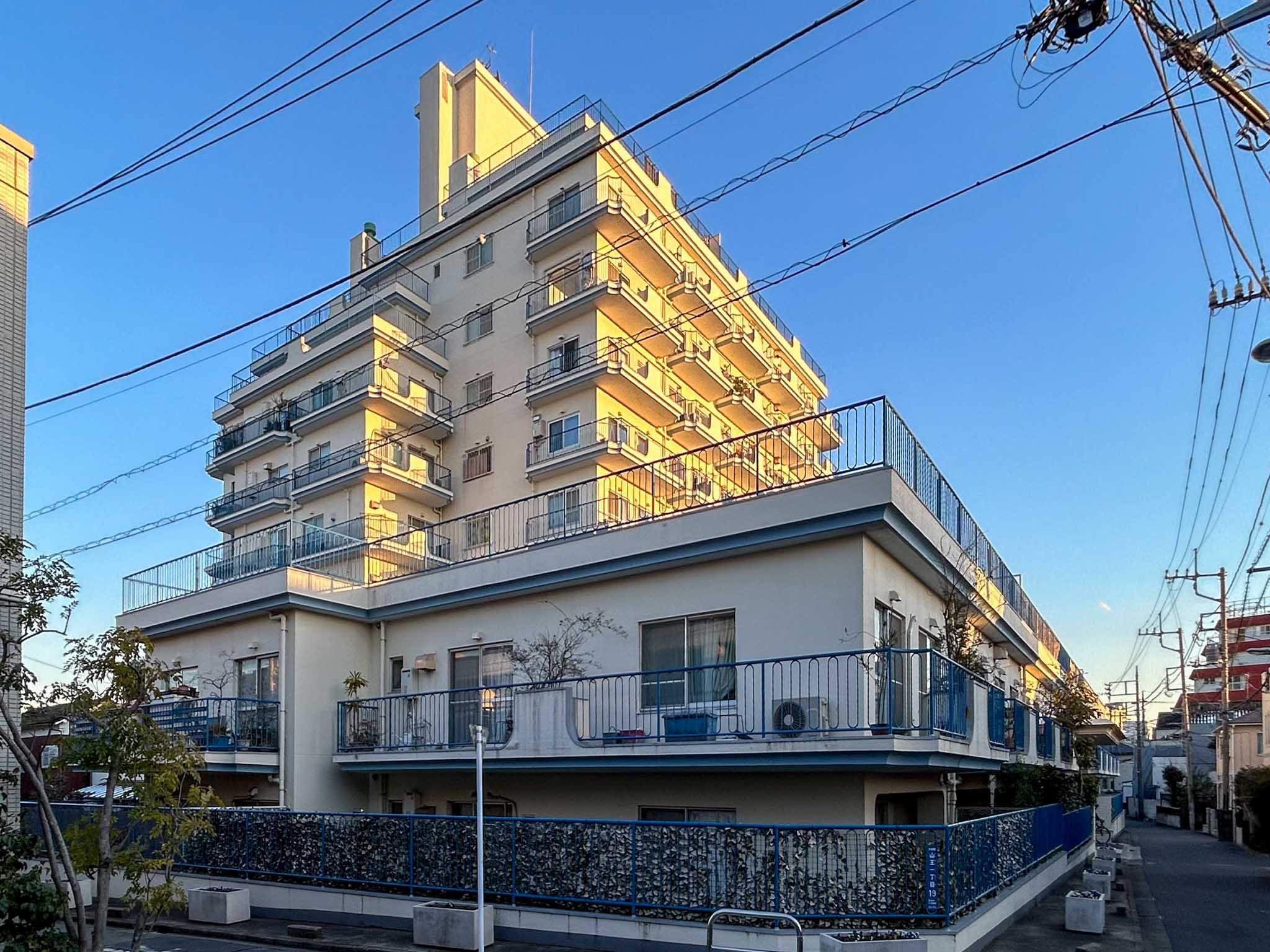 大田区山王の売買物件/天高くそびえる、雰囲気のいいレトロマンション