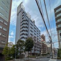 墨田区千歳の売買物件/エントランス側からみる外観