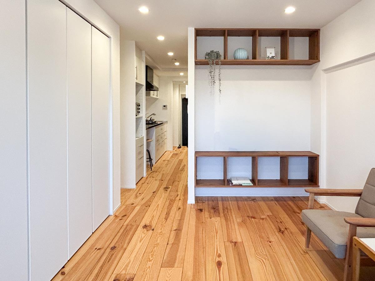 目黒区大岡山の賃貸物件/室内別角度から