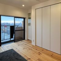 目黒区大岡山の賃貸物件/LDK部分にワイドな収納がついています