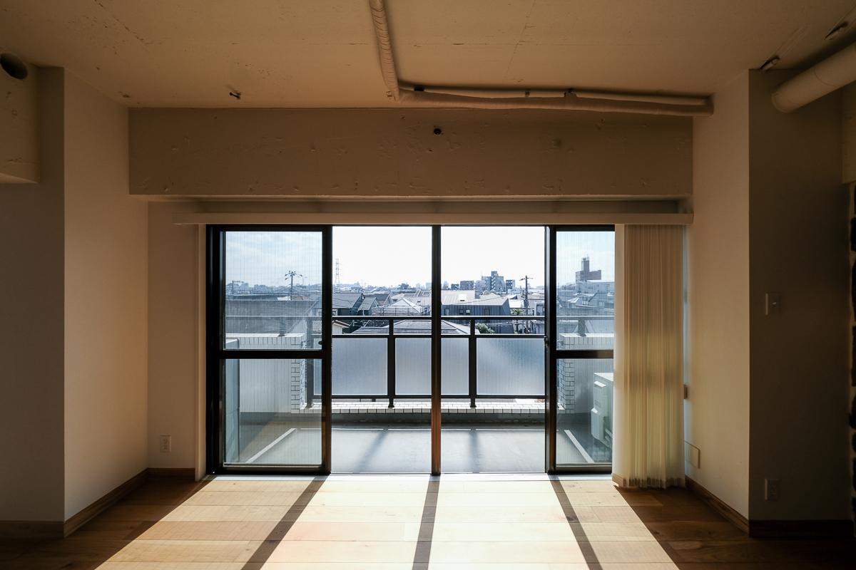 杉並区永福の売買物件/南向きの窓からはこの景色