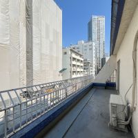 港区白金の賃貸物件/バルコニーの向かいは建物が建設中です