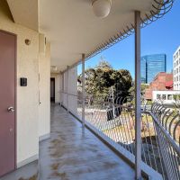 港区赤坂の賃貸物件/共用廊下の突き当りにある区画