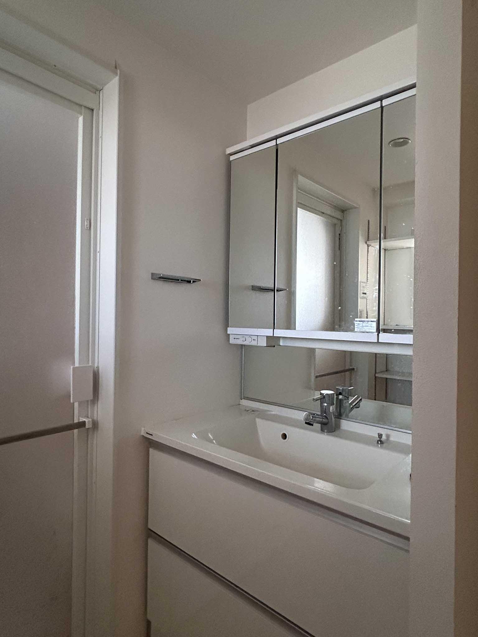 港区赤坂の賃貸物件/洗面台