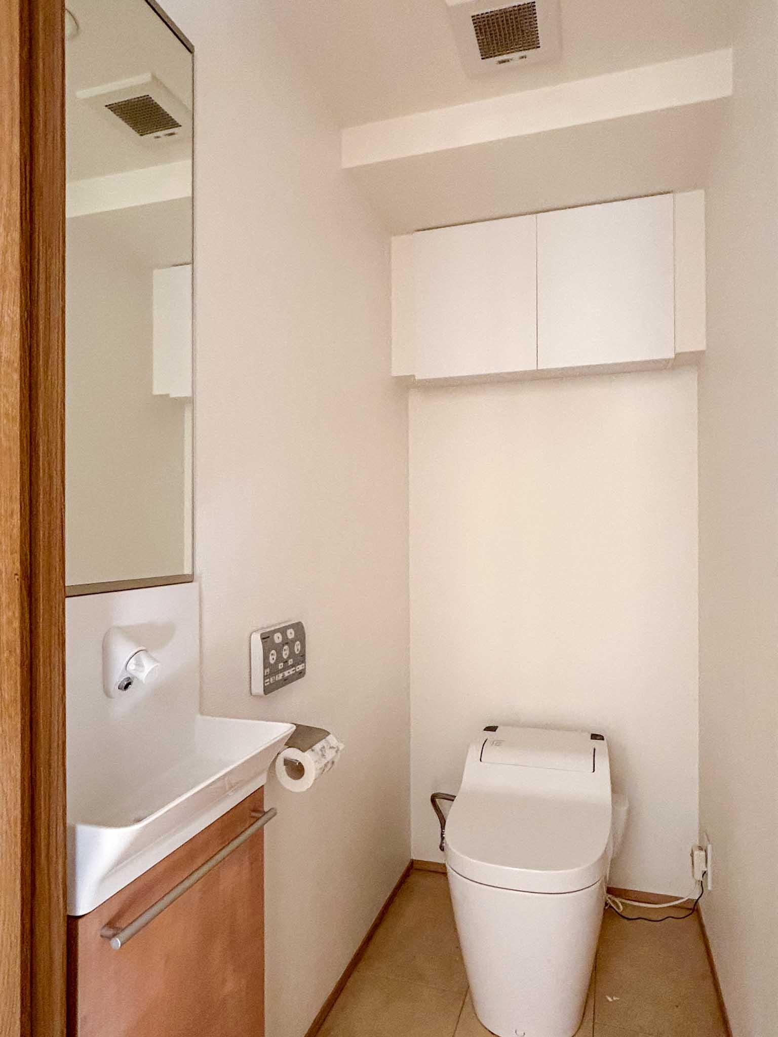 港区赤坂の賃貸物件/ウォシュレットトイレ