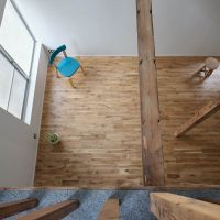 墨田区立花の賃貸物件/1階を見下ろす