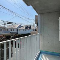 杉並区高円寺南の賃貸物件/203：ベランダを南に向かって