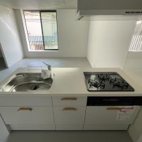 杉並区高円寺南の賃貸物件/203：3口ガスコンロにグリル付きのキッチン