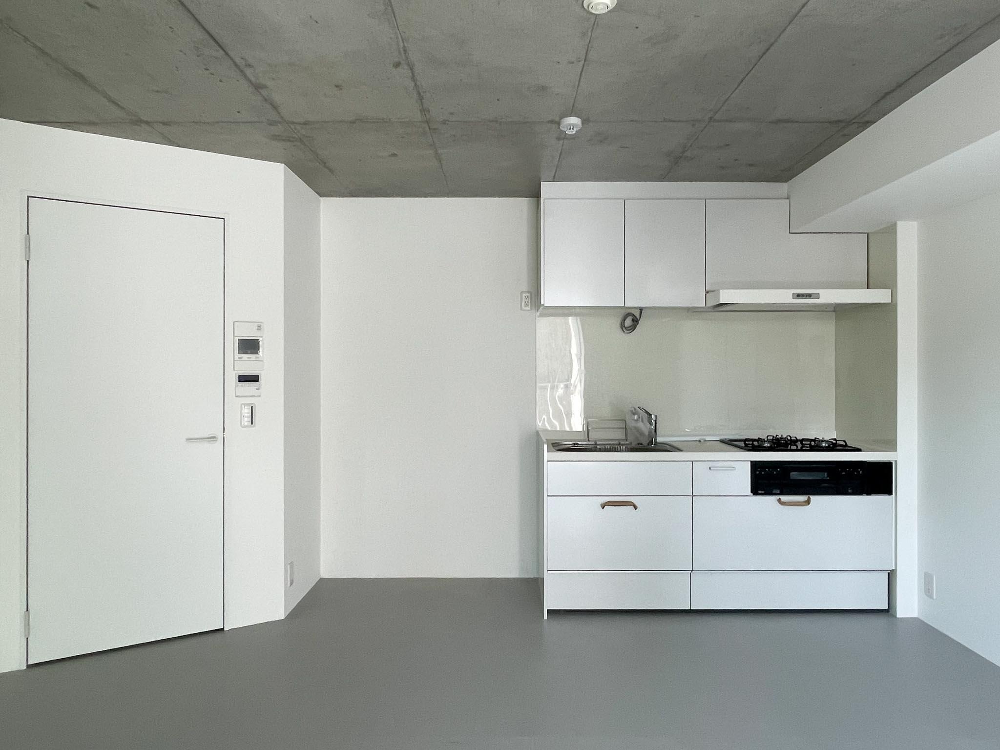 杉並区高円寺南の賃貸物件/202：リビングを西に向かって