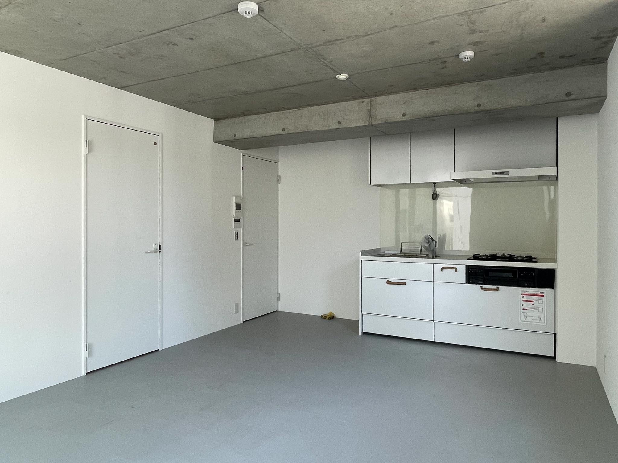 杉並区高円寺南の賃貸物件/201：リビングを西に向かって