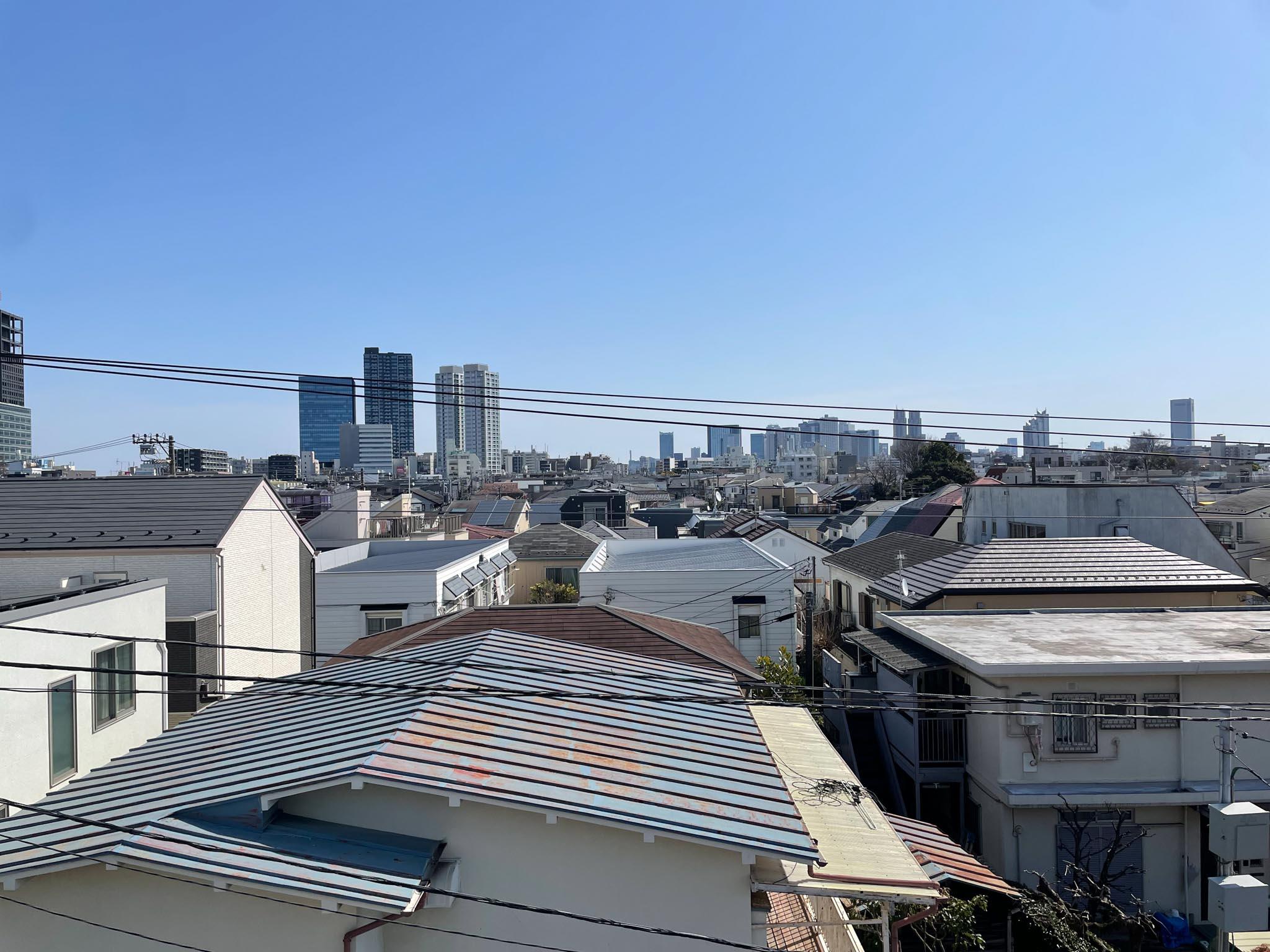 杉並区高円寺南の賃貸物件/4階まで来るとこの抜け感が気持ちいい