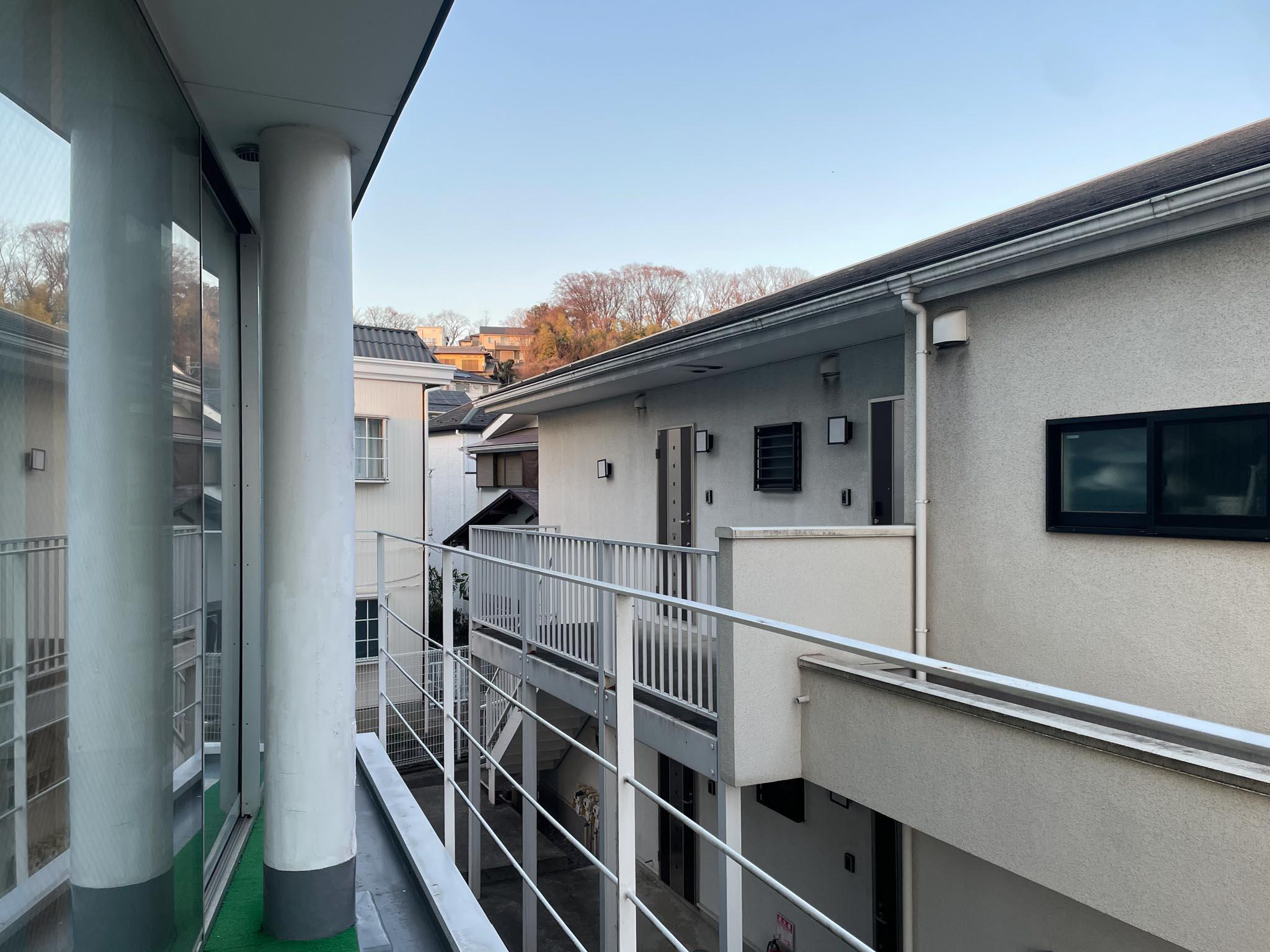 川崎市宮前区神木本町の賃貸物件/テラスの東側