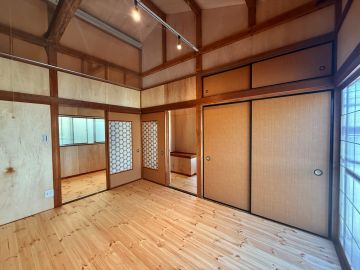 川崎市幸区古市場の賃貸物件/木の骨格を活かしたコンパクトな一戸建