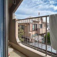 小金井市中町の売買物件/ベランダ。物干し金物付き