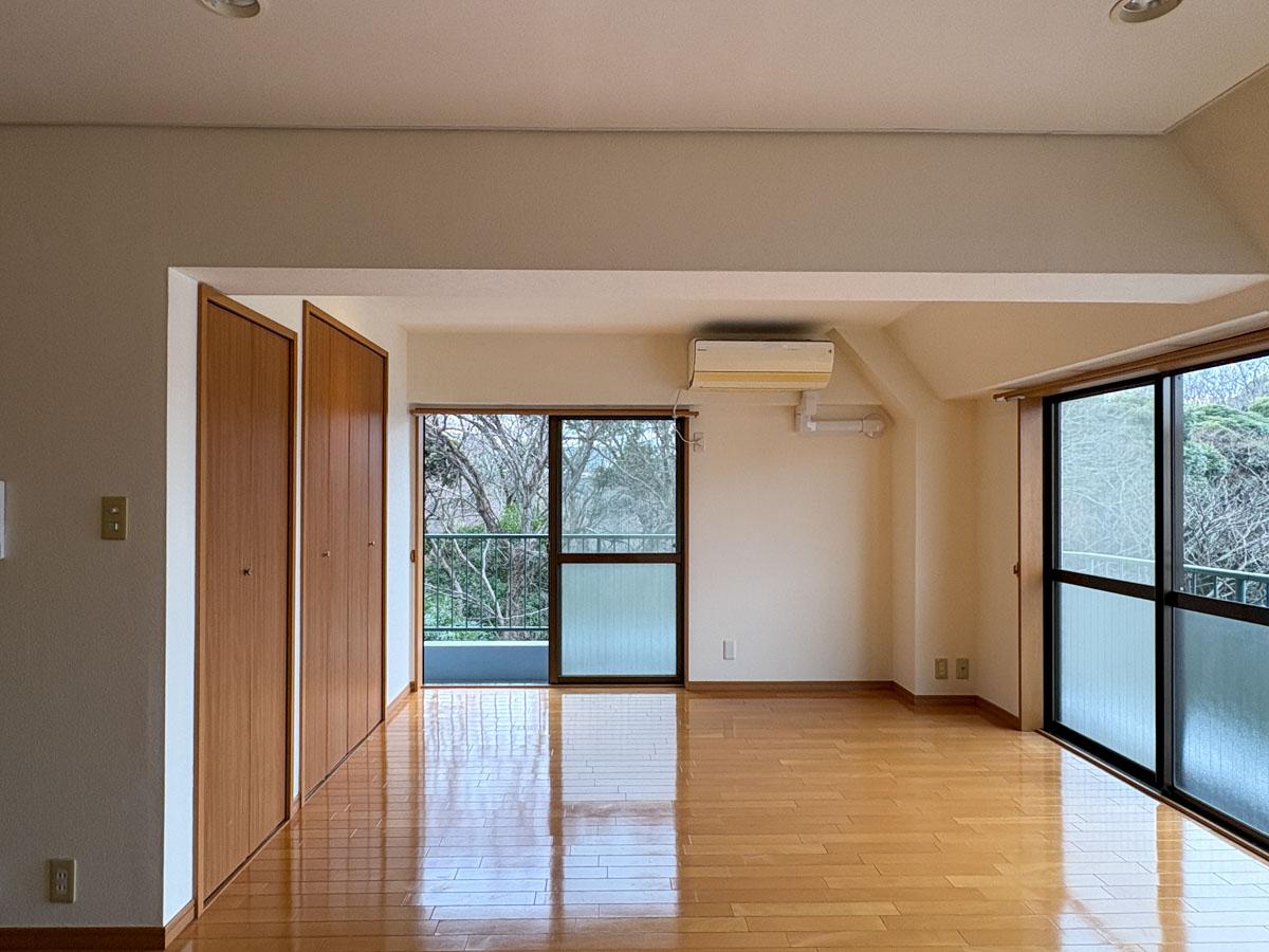 港区白金台の賃貸物件/森のみどりが目にやさしい