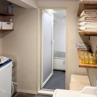 川崎市中原区井田三舞町の売買物件/背面に洗濯機置き場