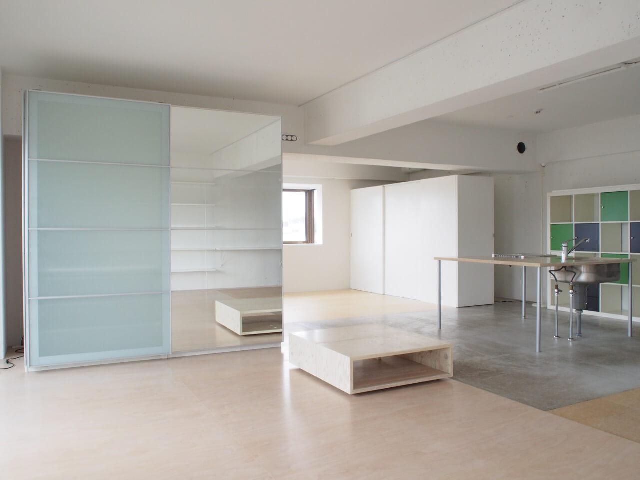 昭島市武蔵野の売買物件/リノベーションから10年経過した時点の室内（オーナー退去後2017年の写真）