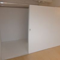 昭島市武蔵野の売買物件/引戸のクローゼット（2017年賃貸募集時の状態）