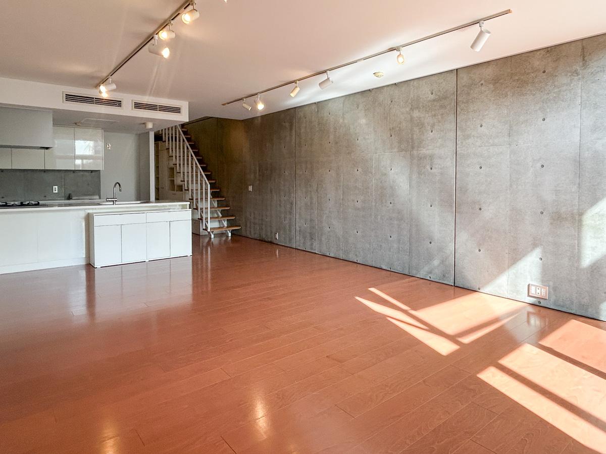 大田区南千束の賃貸物件/リビング別角度から