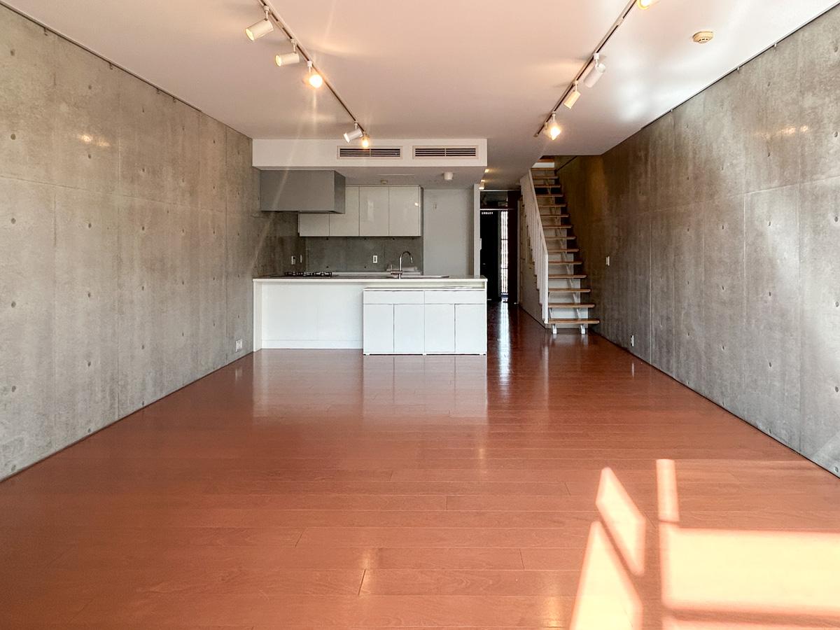 大田区南千束の賃貸物件/リビング別角度から