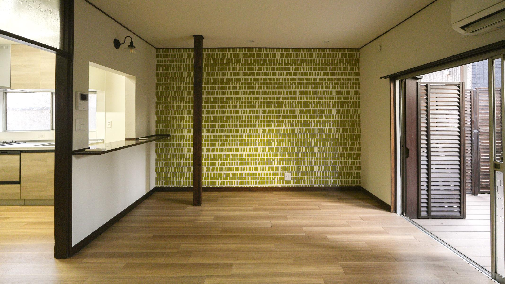 世田谷区鎌田の賃貸物件/1階もひとつながりの大きな空間になっています