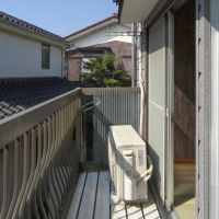 世田谷区鎌田の賃貸物件/2階南側のベランダ