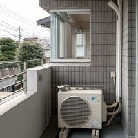 新宿区中落合の賃貸物件/ベランダはやや小さめ