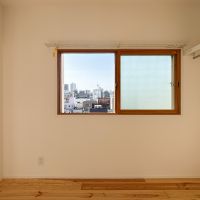 江東区白河の賃貸物件/窓からの景色もキュート