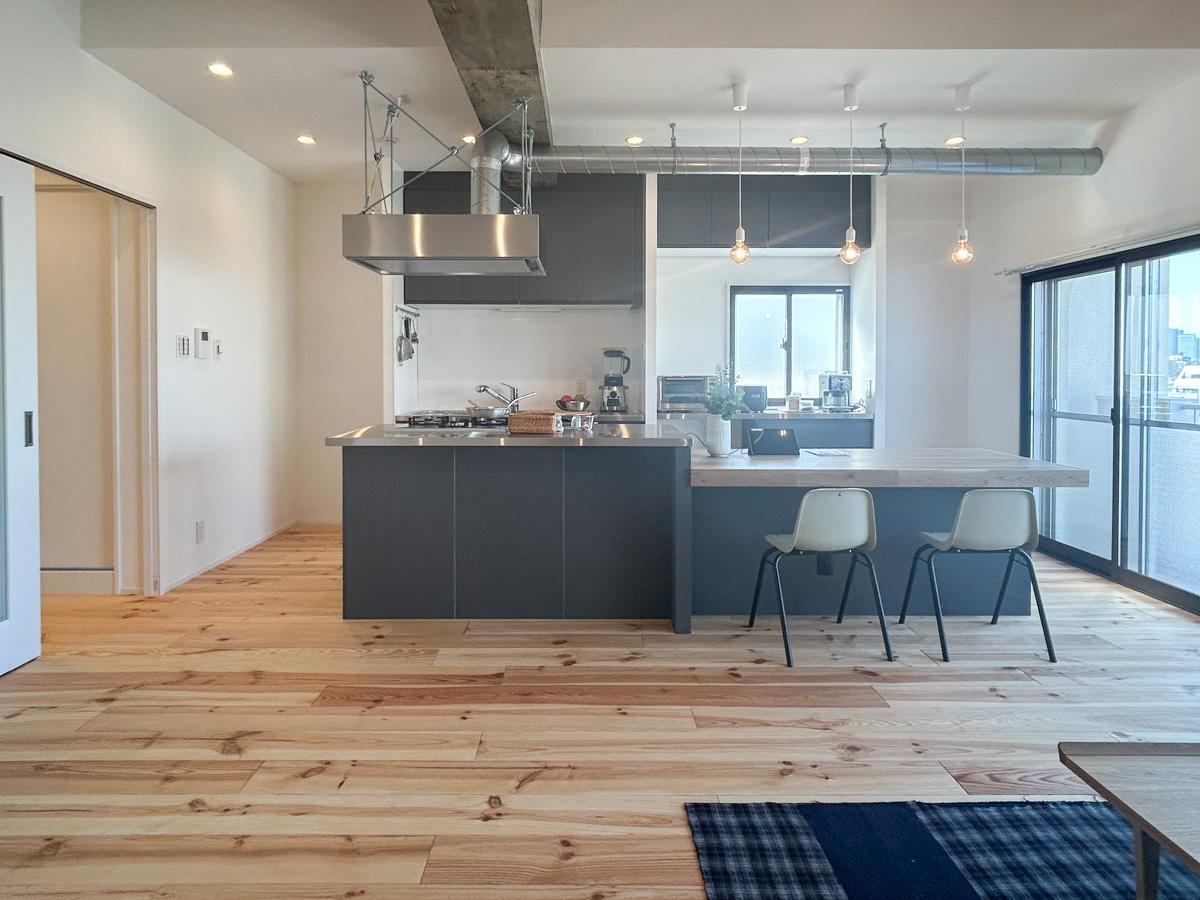 江東区白河の賃貸物件/リビング別角度から