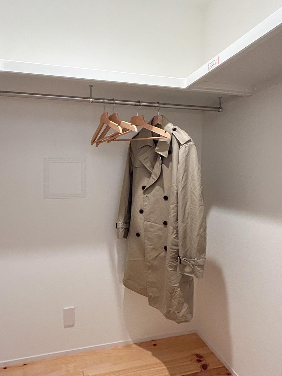 江東区白河の賃貸物件/洋室とは別にウォークインクローゼットもあります