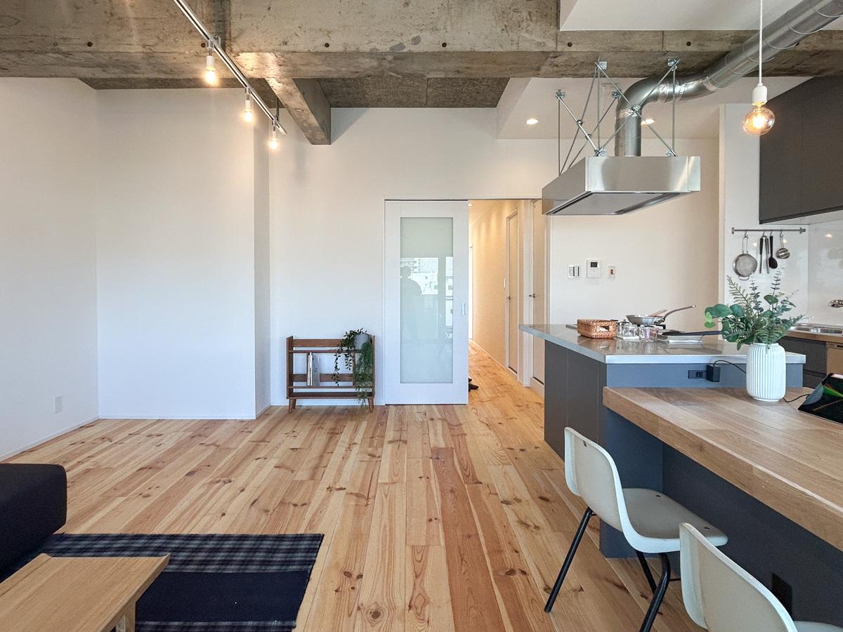 江東区白河の賃貸物件/リビング別角度から