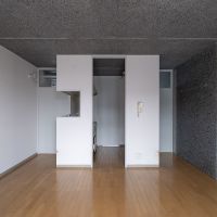 練馬区関町東の賃貸物件/中心の白い箱にはキッチンが配置されています