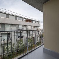 練馬区関町東の賃貸物件/北側にも小さなバルコニーがついています