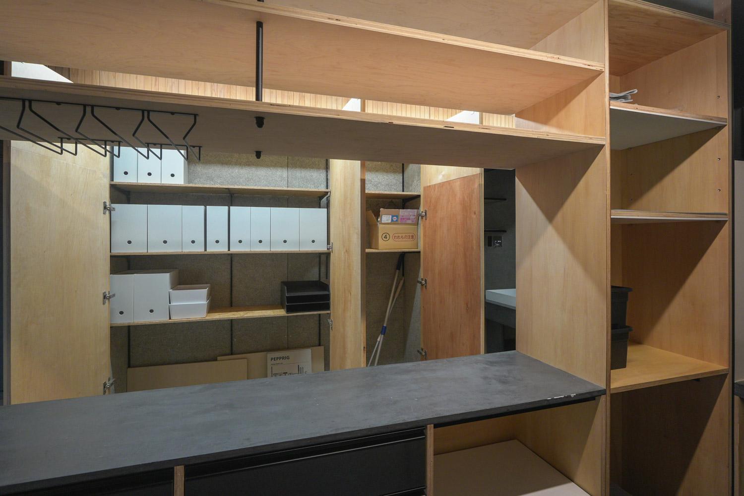 渋谷区神宮前の賃貸物件/たっぷり収納可能