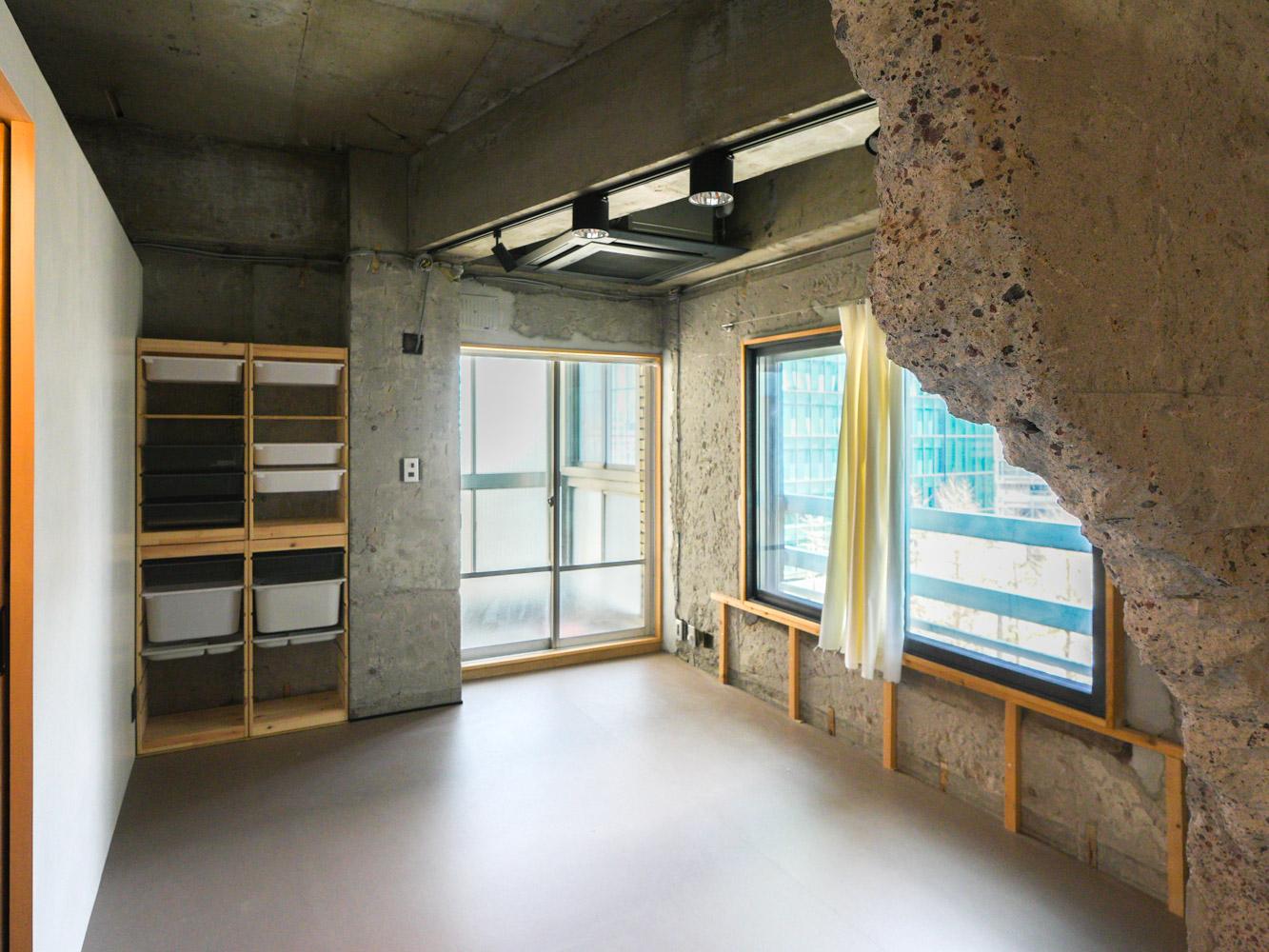 渋谷区神宮前の賃貸物件/一番日当たりが良い区画