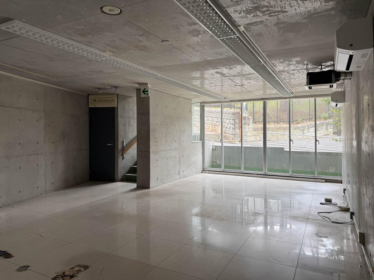 渋谷区神南の賃貸物件/空間全体はこのようなかたち。天井高は2.3m