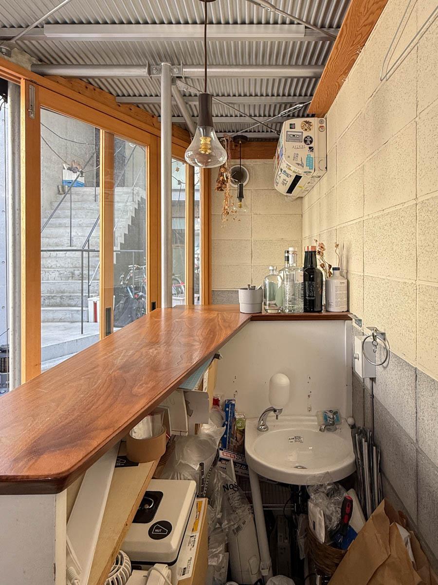 練馬区栄町の賃貸物件/カウンターの中はこんな感じ