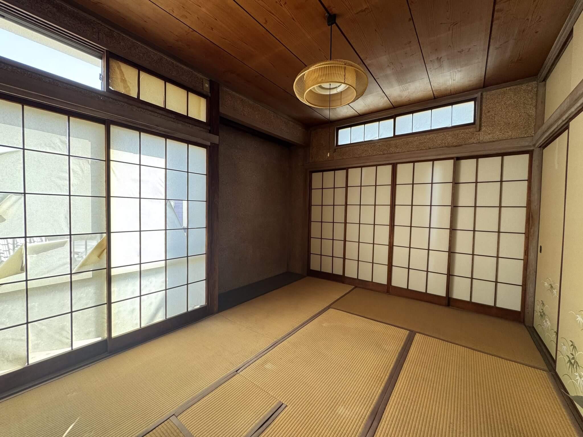 杉並区大宮の賃貸物件/ニセモノっぽくない、シンプルな和室