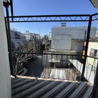 杉並区大宮の賃貸物件/それなりに抜けがあるバルコニー