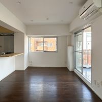 渋谷区神宮前の賃貸物件/リビング別角度から