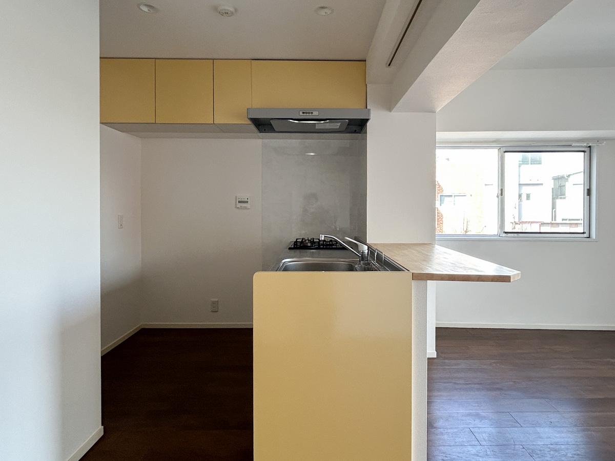 渋谷区神宮前の賃貸物件/キッチン別角度から