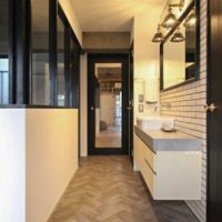 川崎市宮前区有馬の賃貸物件/玄関側の洗面スペース