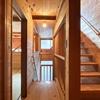 文京区千駄木の賃貸物件/中2階廊下