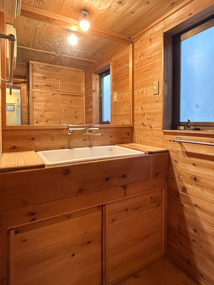 文京区千駄木の賃貸物件/洗面台