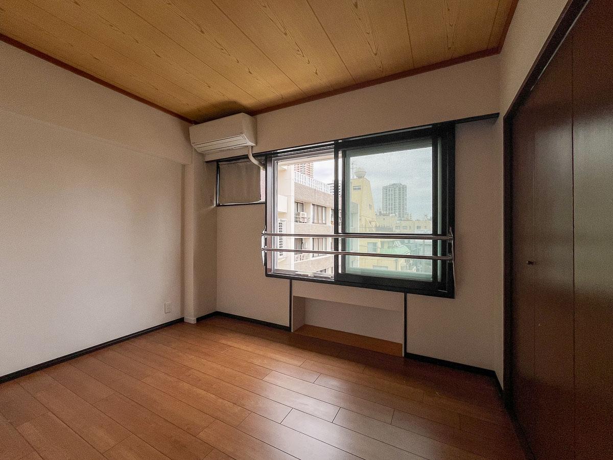 港区赤坂の賃貸物件/6階の洋室はコンパクトなサイズ