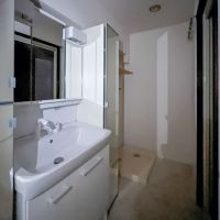 港区赤坂の賃貸物件/洗面と洗濯機置き場